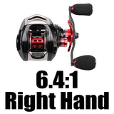 Fishing Reel 6.4:1/7.2:1 14BB 7.5KG Carbon Fiber 169g Ultra-light Fishing Wheel Dual Brake Systems