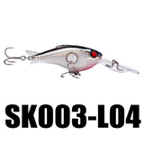 Crankbait 55mm 10g 1.8-3.9M 5Pcs Hard Fishing Lures Floating Wobblers