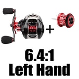 Fishing Reel 6.4:1/7.2:1 14BB 7.5KG Carbon Fiber 169g Ultra-light Fishing Wheel Dual Brake Systems