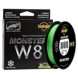 8 Strands Braided Fishing Line Multifilament PE Line 15 20 30 40 50 80 100LB