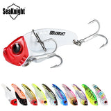 Metal VIB 7g 42.5mm / 10g 49mm 10Pcs Fishing Lure Sinking Vibration with VMC Hooks