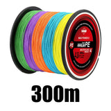 Multi-Color Braided Line Multifilament PE Fishing Line for Fishing