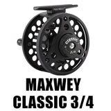 Classic 3/4 5/6 7/8 Fly Fishing Reel 3BB Aluminum Body