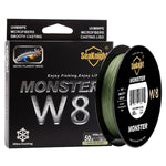 Fishing Line Braided Line Smooth Multifilament Fishing Line 7 Colors