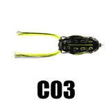 Mini Frogs Fishing Lure 5PCS 6.5g 45mm Floating Topwater Soft Fishing Lure